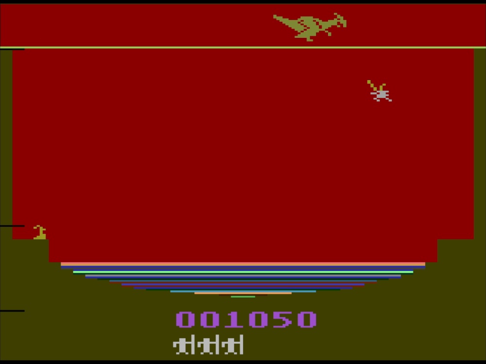 Gameplay of Sir Lancelot for Atari 2600